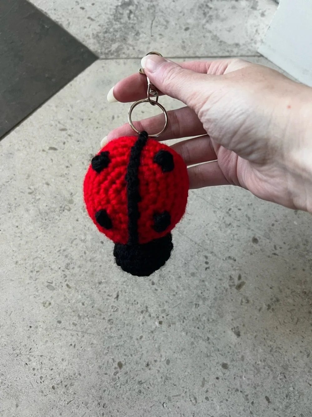 3/$20 Hand Crocheted Lucky Little Ladybug Keychain! - Picture 14 of 16